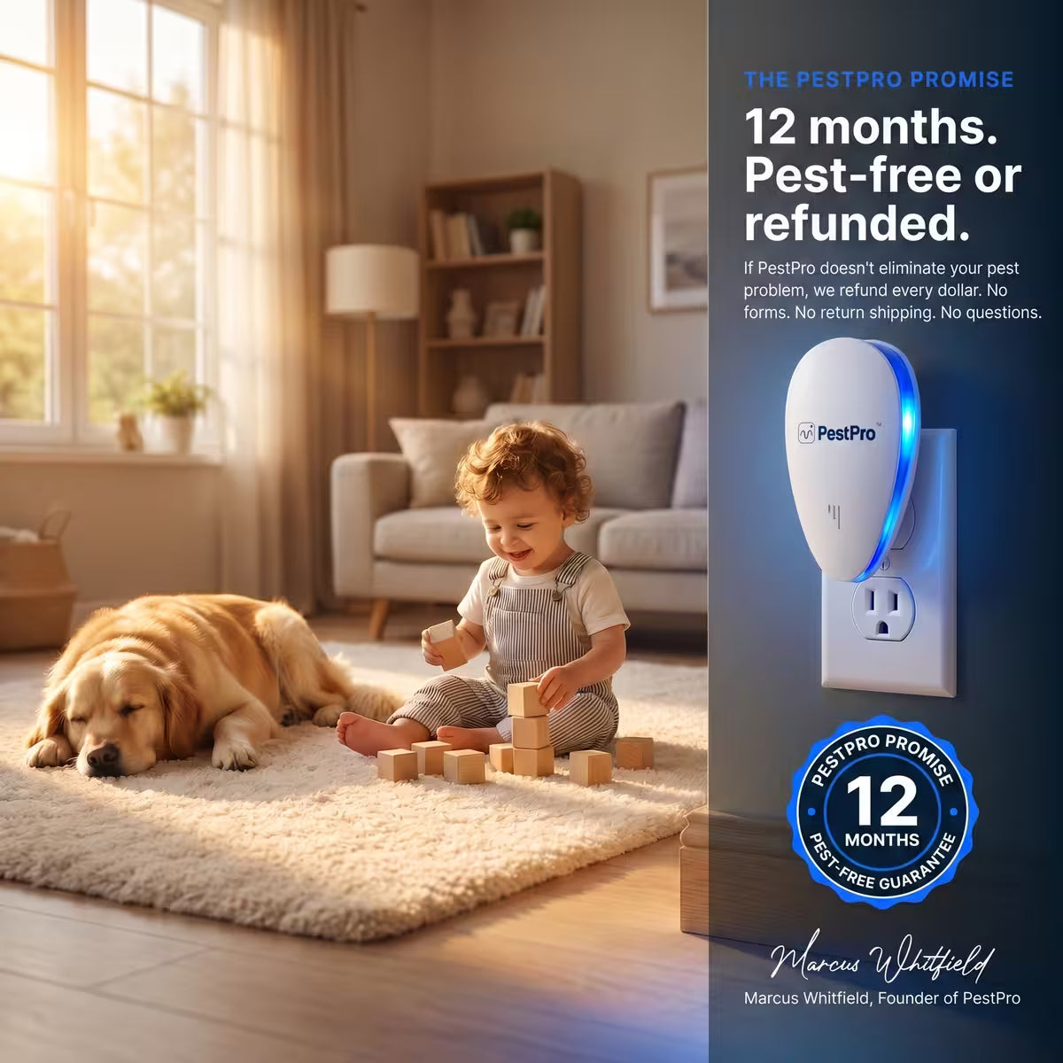 SonicShield Plug-In Pest Defense