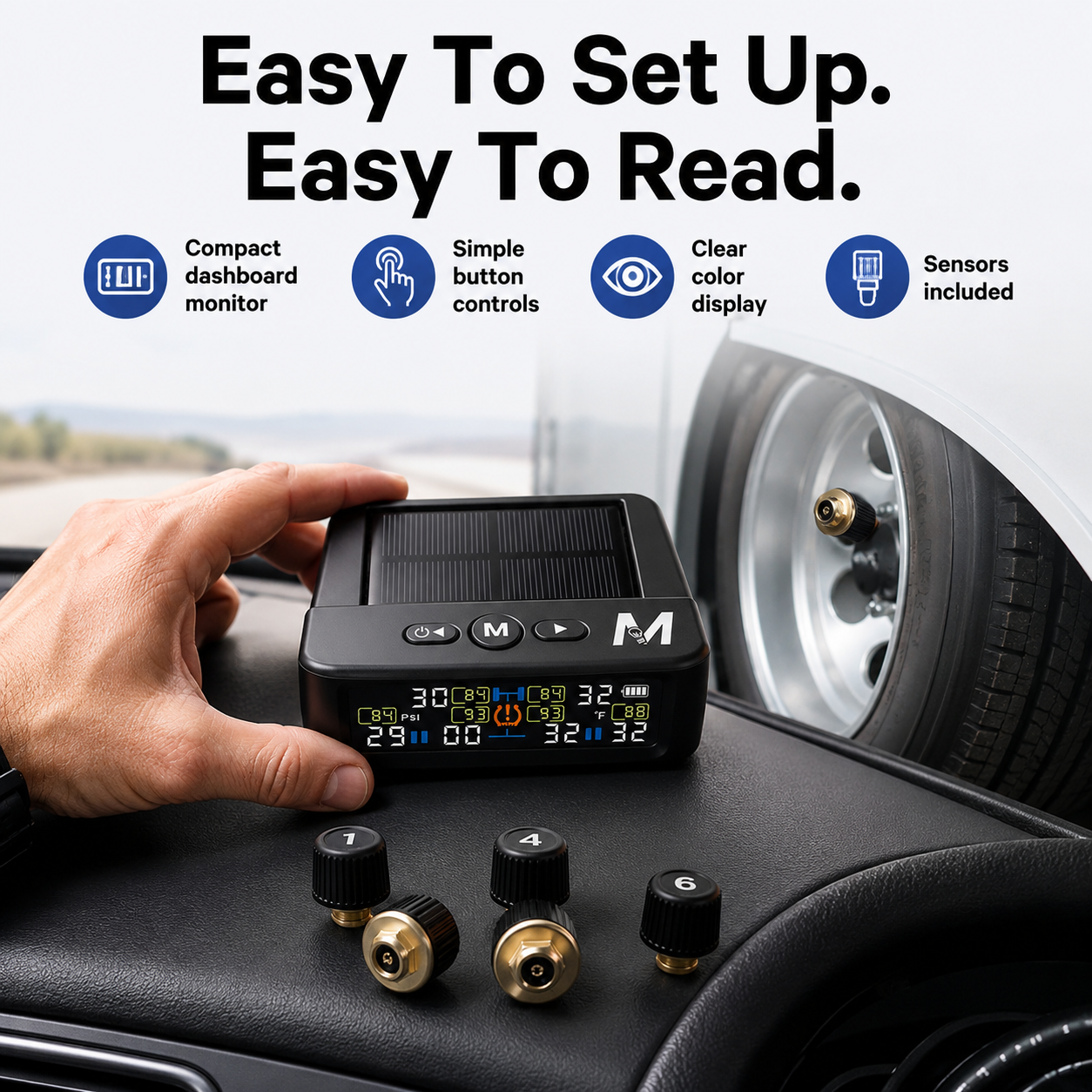 RoadGuard™ Tire Pressure Monitor