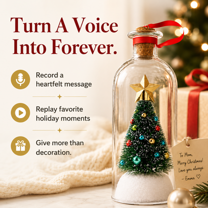 Record-a-Message Christmas Tree