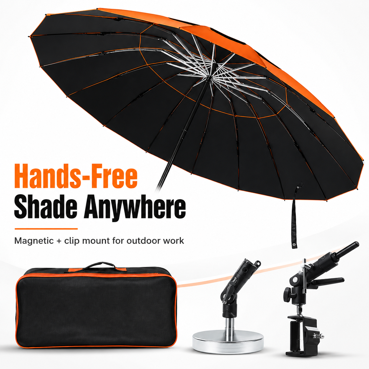 MagniShade Pro - Hands-Free Shade Anywhere
