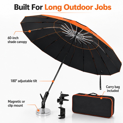 MagniShade Pro - Hands-Free Shade Anywhere