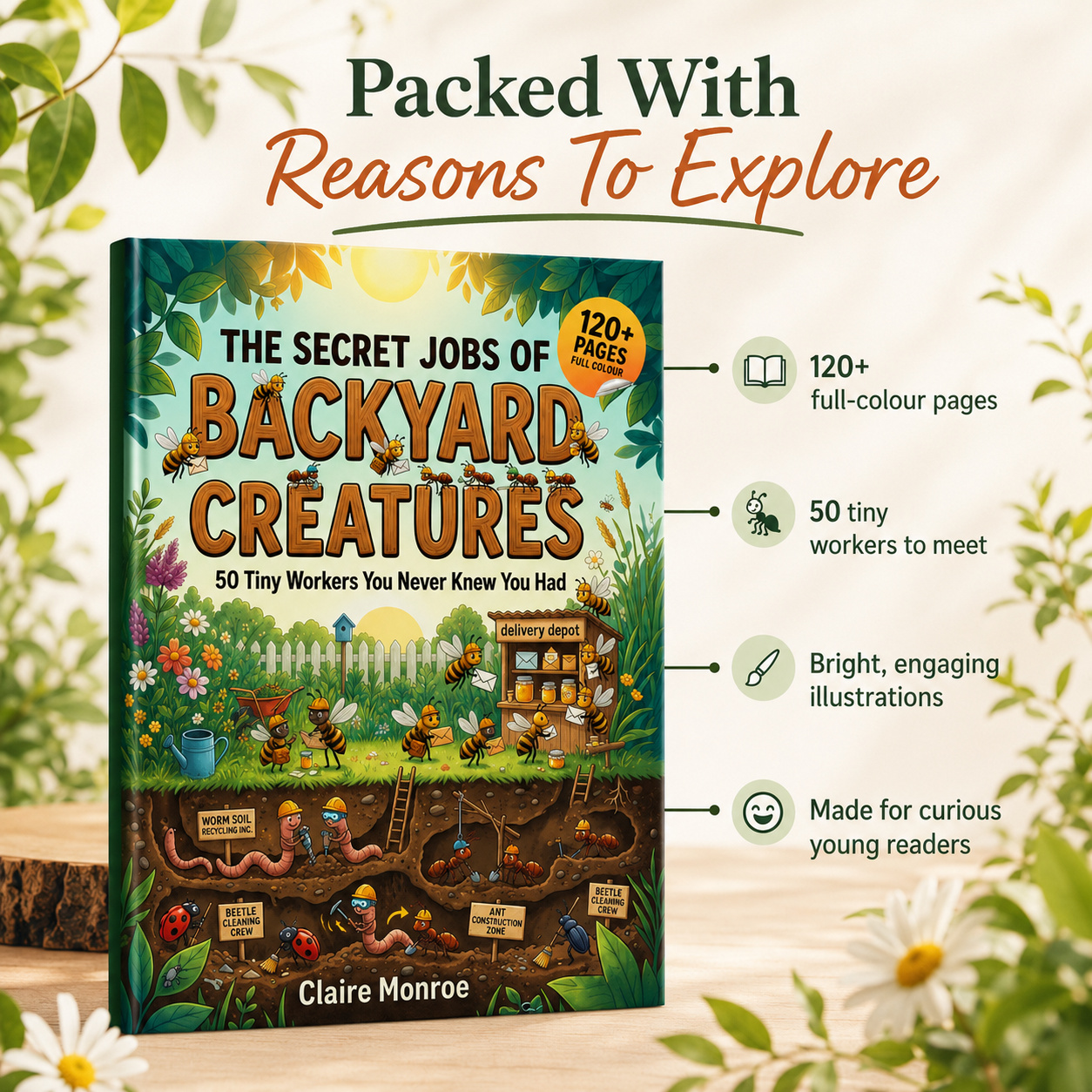 The Secret Jobs of Backyard Creatures For Kids