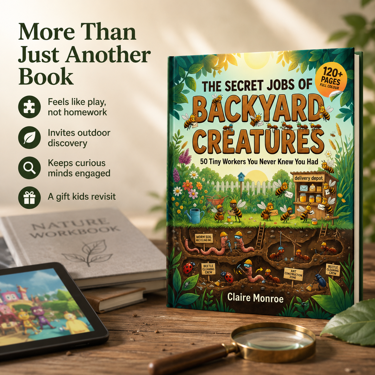 The Secret Jobs of Backyard Creatures For Kids
