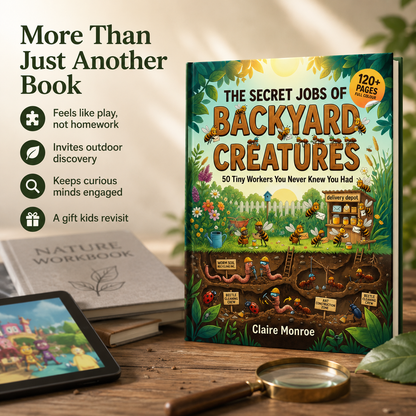 The Secret Jobs of Backyard Creatures For Kids