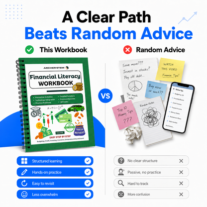 ArcherSTEM - Financial Literacy Workbook for Young Adults