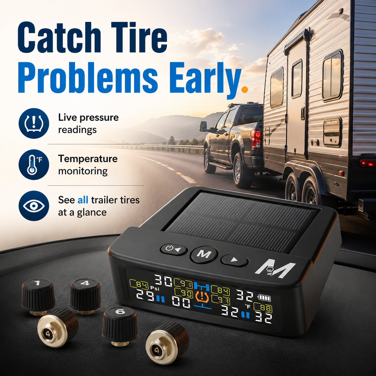 RoadGuard™ Tire Pressure Monitor