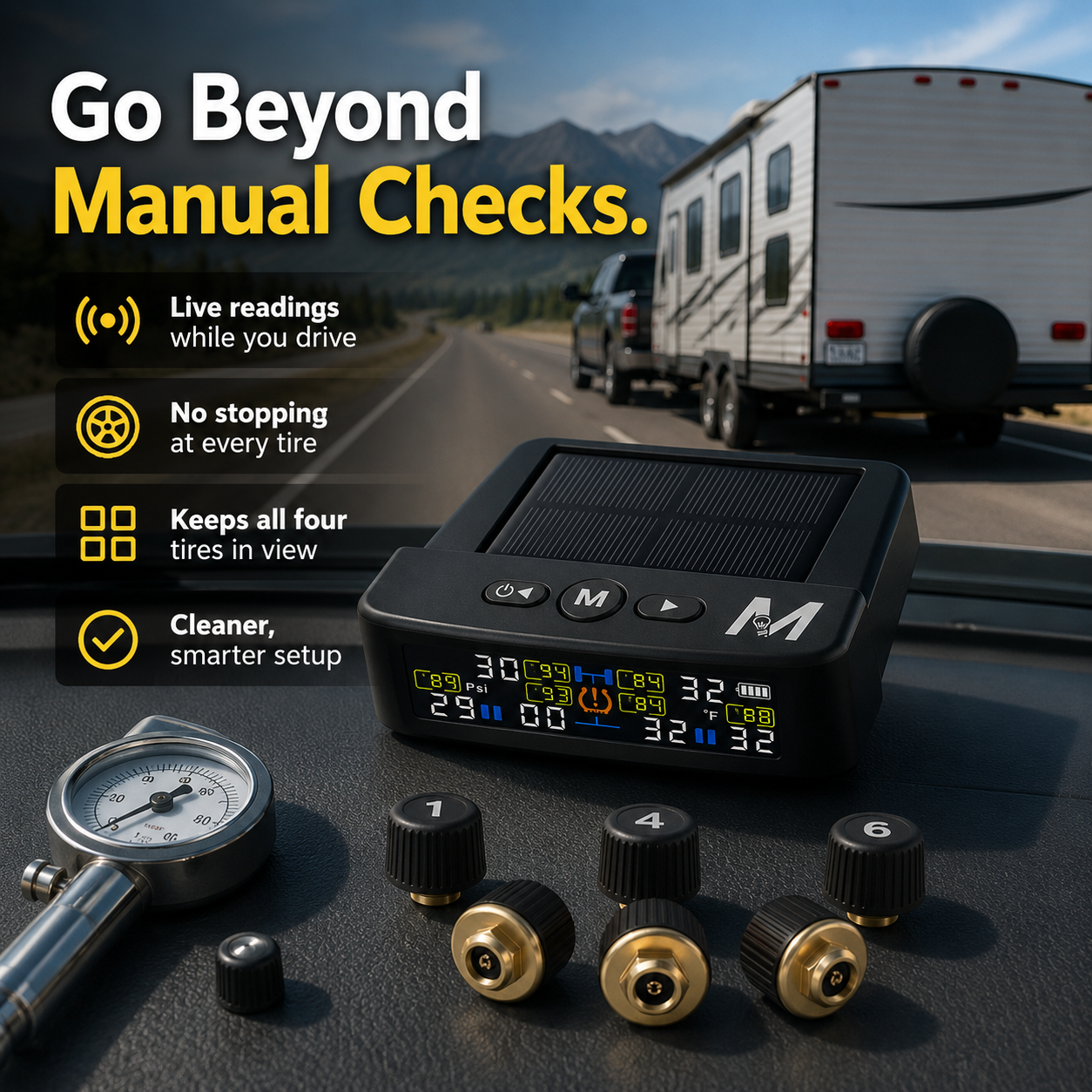 RoadGuard™ Tire Pressure Monitor