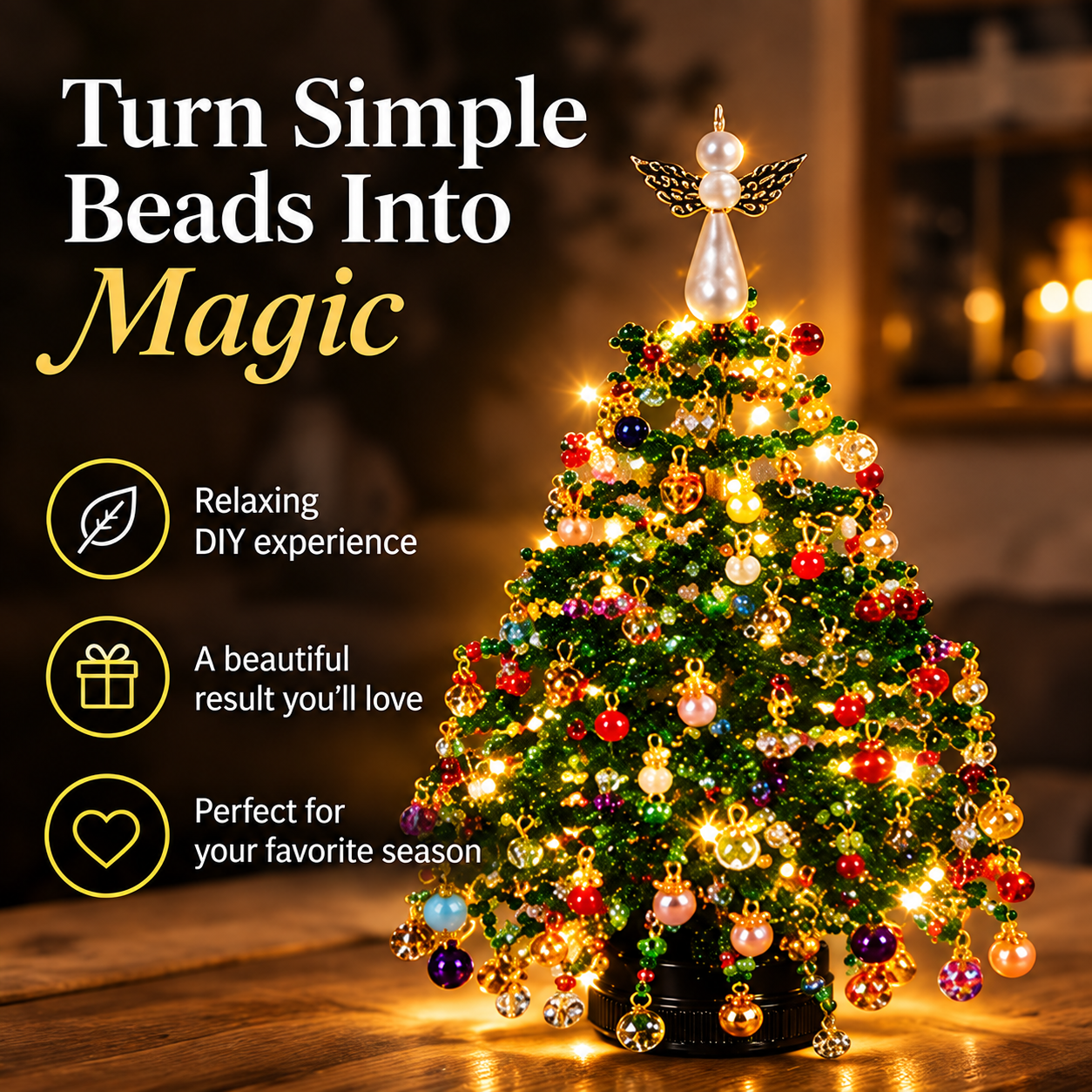 LumiTree™ DIY Beaded Tree Kit