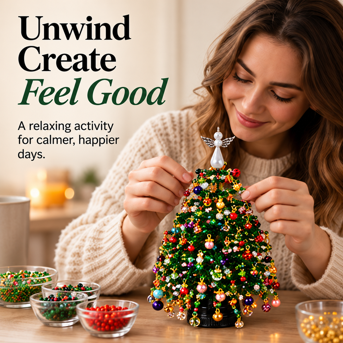 LumiTree™ DIY Beaded Tree Kit