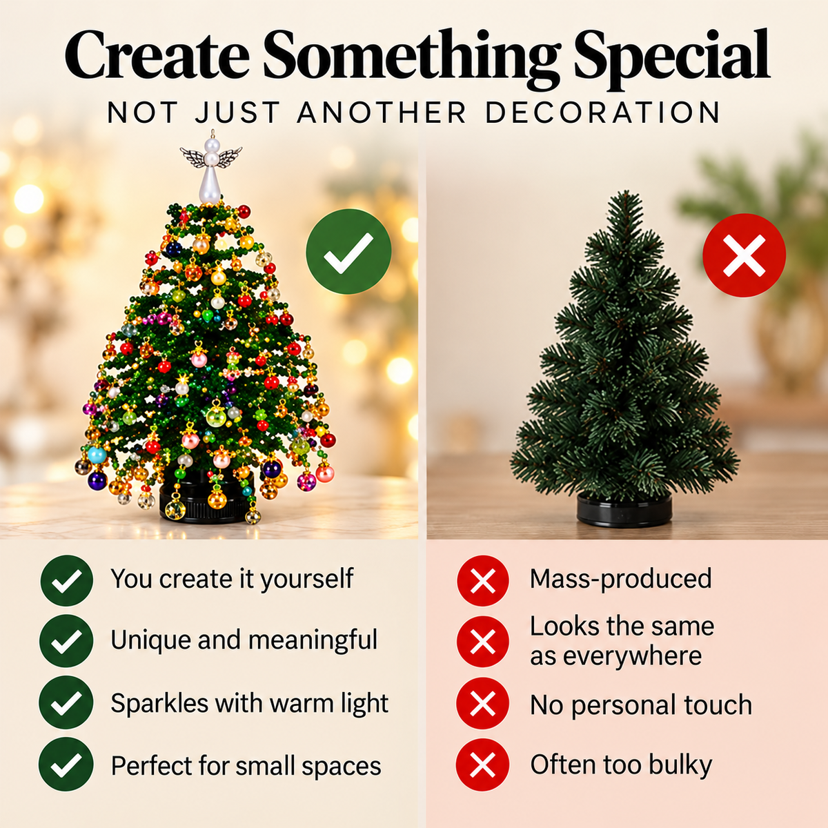 LumiTree™ DIY Beaded Tree Kit