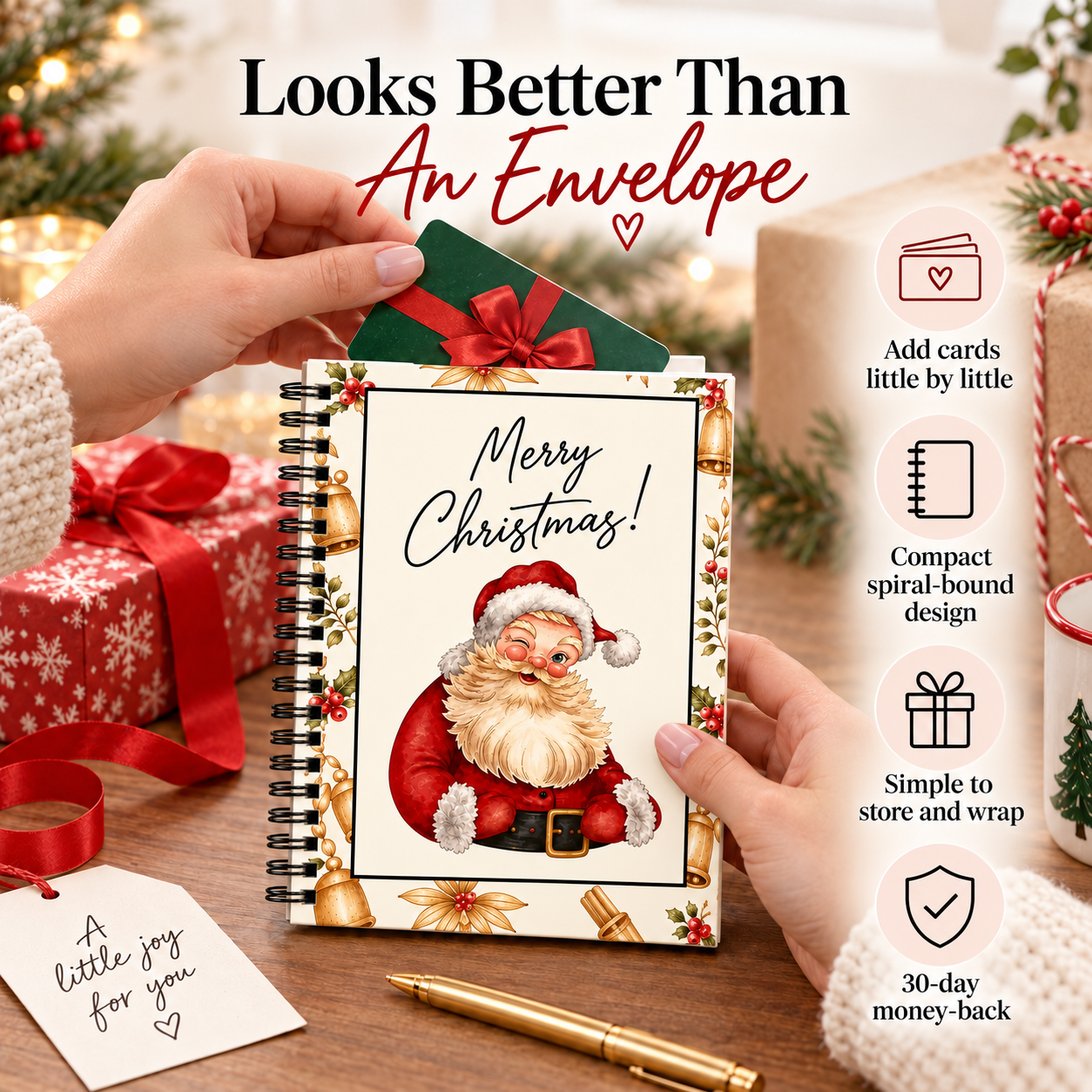 The Merry Moments Gift Card Book