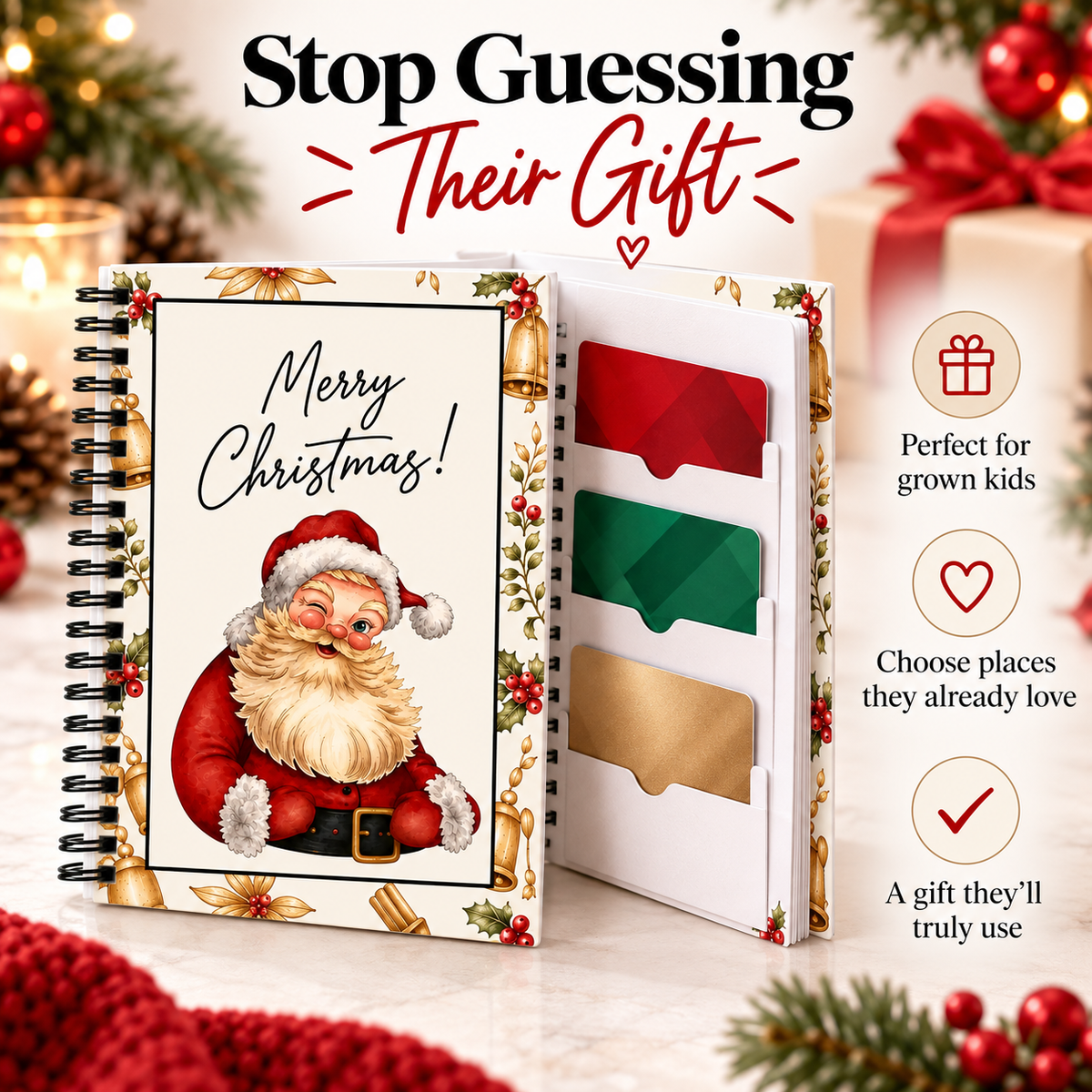 The Merry Moments Gift Card Book